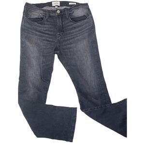 Frame Jeans Women’s Size 33 L'Homme Slim Black Denim Pants